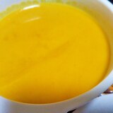みかんジュースの豆乳スープ